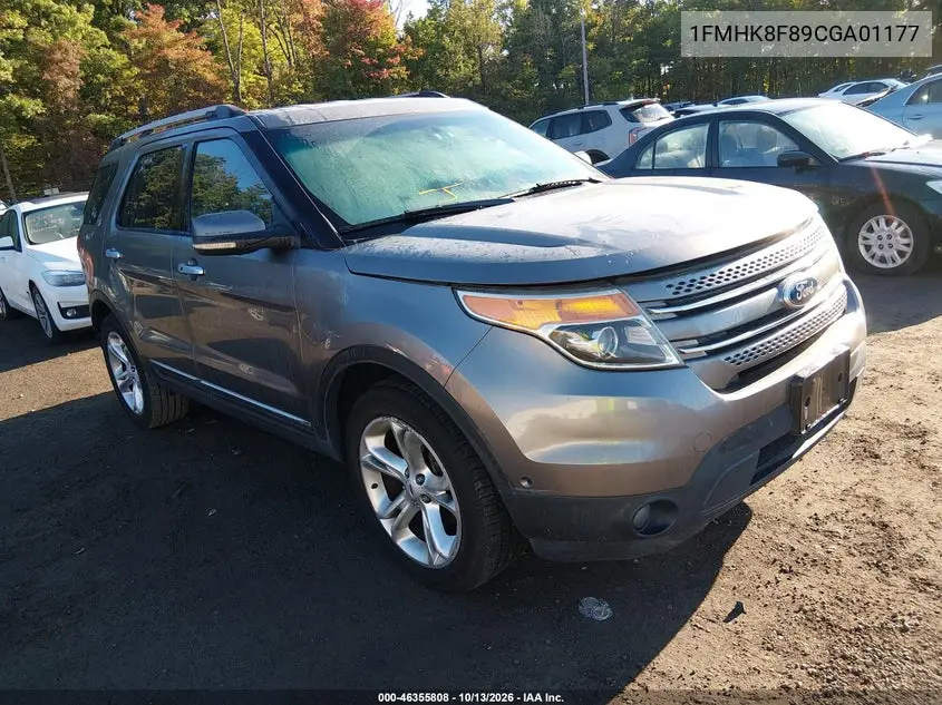 FORD EXPLORER 2012, VIN 1FMHK8F89CGA01177