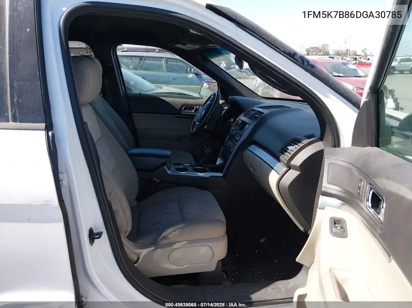 2013 FORD EXPLORER VIN 1FM5K7B86DGA30785 — фото 5