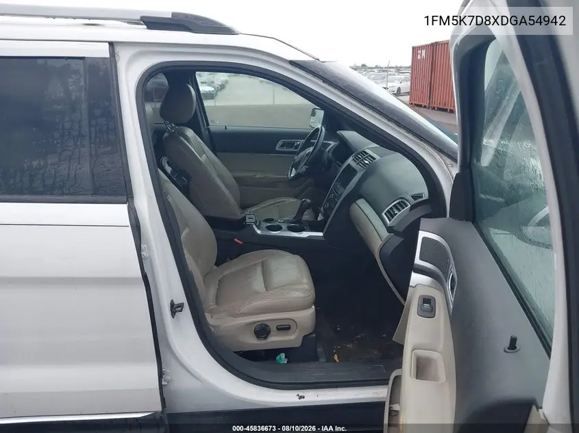 2013 FORD EXPLORER VIN 1FM5K7D8XDGA54942 — фото 5