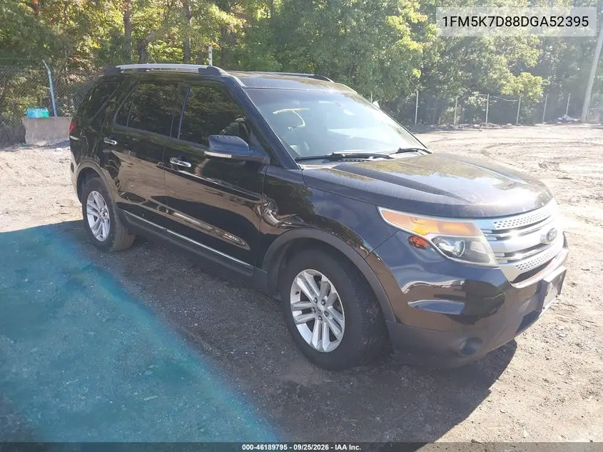 FORD EXPLORER 2013, VIN 1FM5K7D88DGA52395