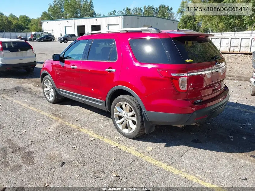 2013 FORD EXPLORER VIN 1FM5K8D86DGC68414 — фото 3