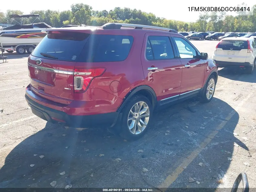 2013 FORD EXPLORER VIN 1FM5K8D86DGC68414 — фото 4