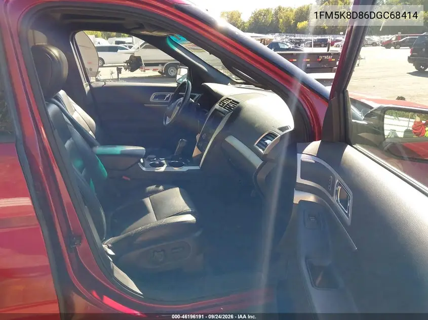 2013 FORD EXPLORER VIN 1FM5K8D86DGC68414 — фото 5