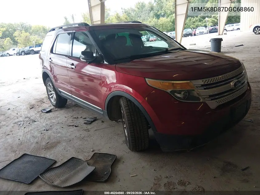 FORD EXPLORER 2013, VIN 1FM5K8D87DGC68860