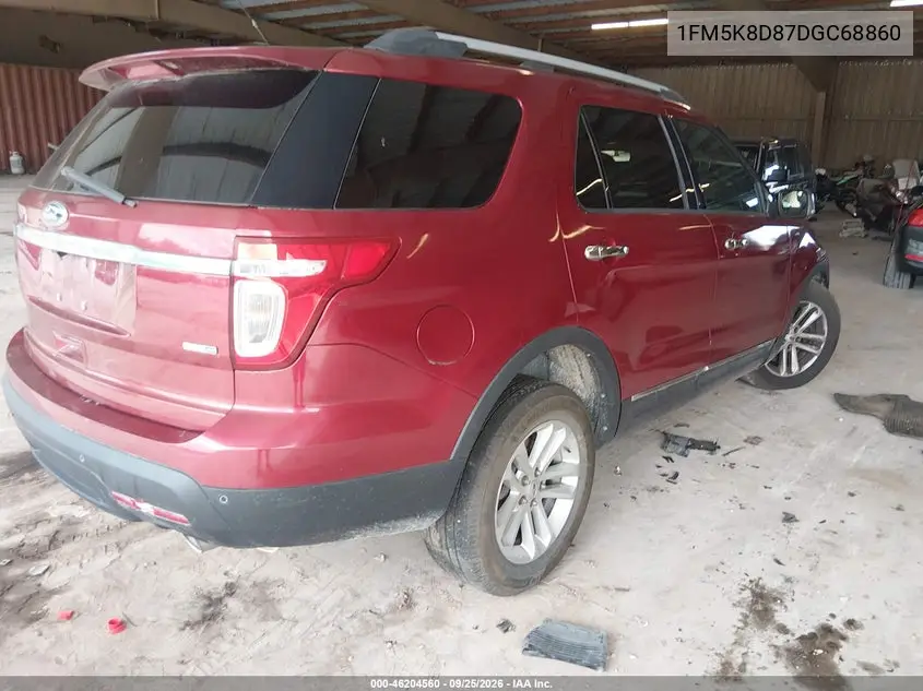 2013 FORD EXPLORER VIN 1FM5K8D87DGC68860 — фото 4