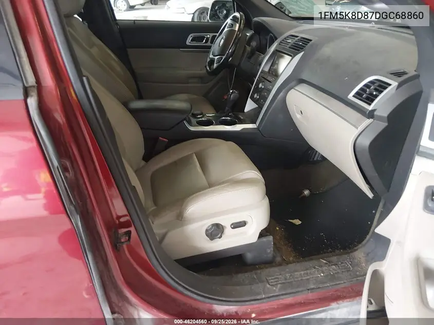 2013 FORD EXPLORER VIN 1FM5K8D87DGC68860 — фото 5