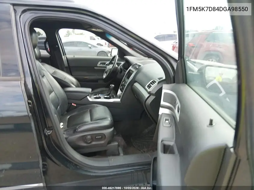 2013 FORD EXPLORER VIN 1FM5K7D84DGA98550 — фото 5