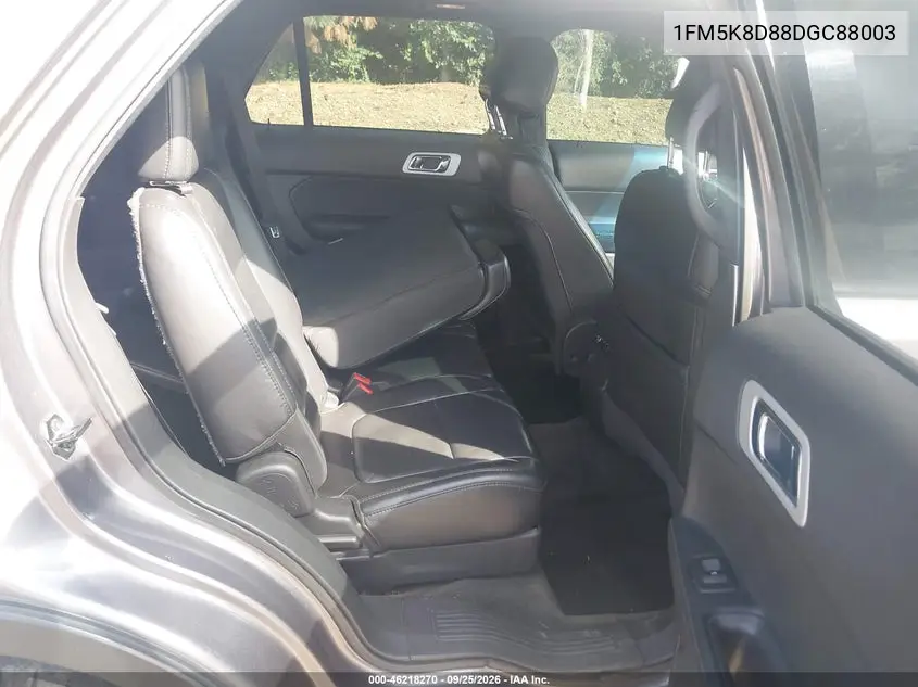 2013 FORD EXPLORER VIN 1FM5K8D88DGC88003 — фото 8
