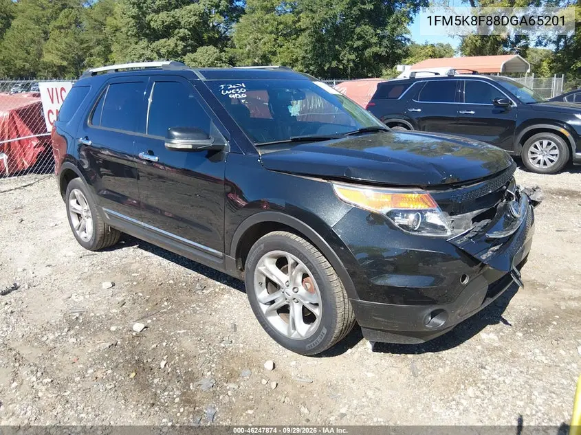 FORD EXPLORER 2013, VIN 1FM5K8F88DGA65201