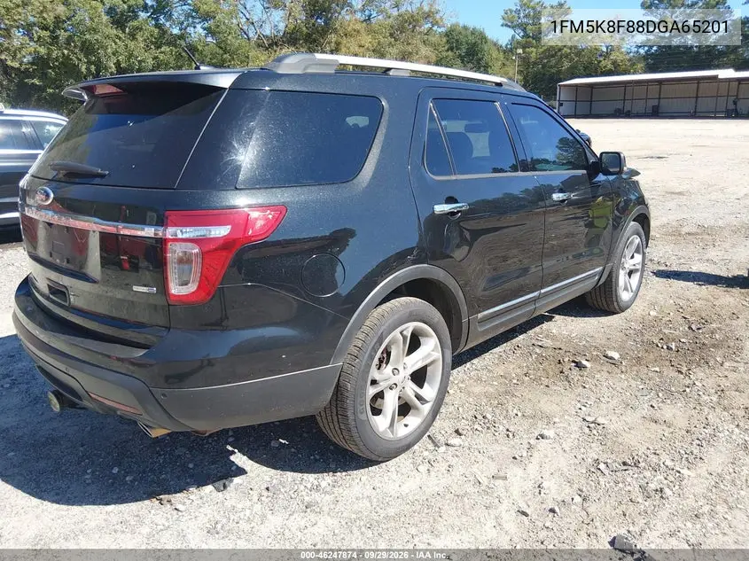 2013 FORD EXPLORER VIN 1FM5K8F88DGA65201 — фото 4