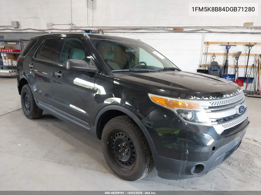 FORD EXPLORER 2013, VIN 1FM5K8B84DGB71280