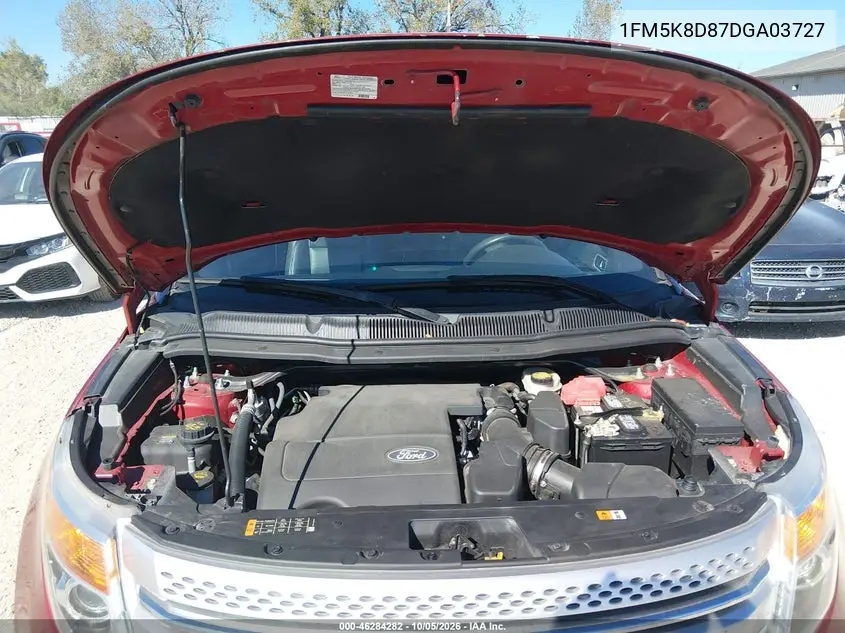 2013 FORD EXPLORER VIN 1FM5K8D87DGA03727 — фото 10