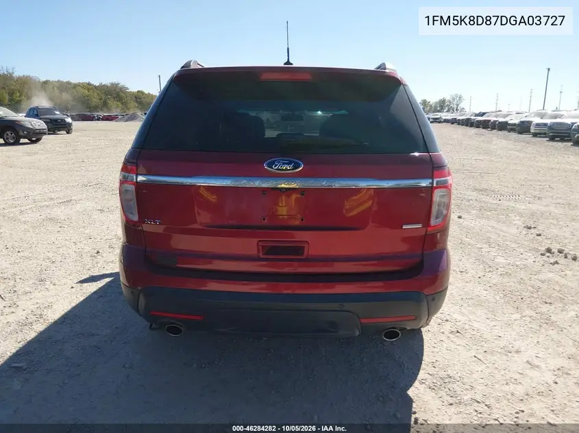 2013 FORD EXPLORER VIN 1FM5K8D87DGA03727 — фото 16
