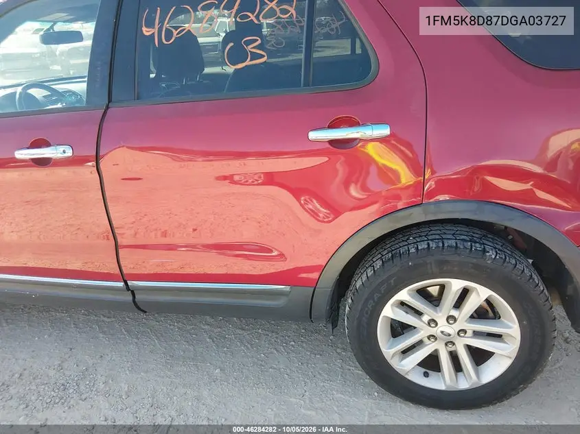 2013 FORD EXPLORER VIN 1FM5K8D87DGA03727 — фото 19