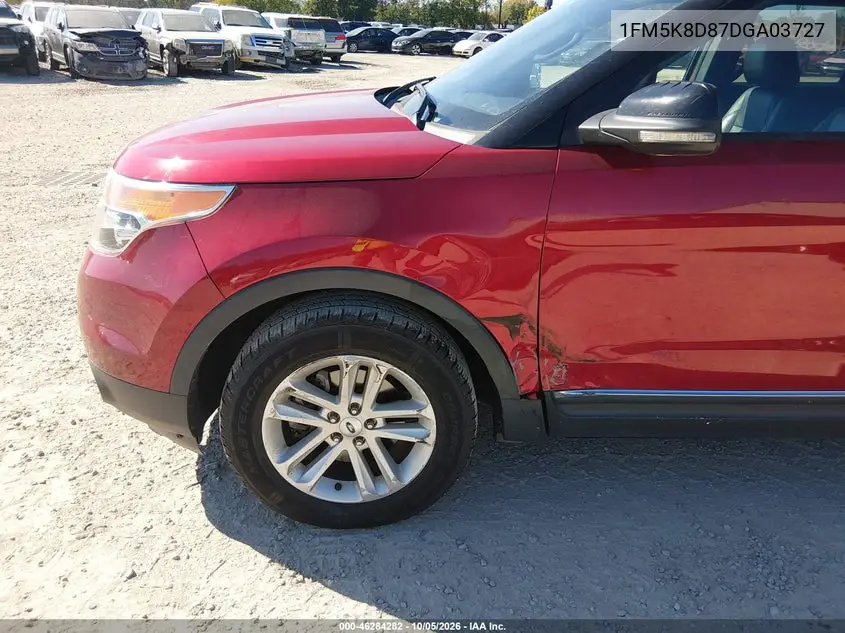 2013 FORD EXPLORER VIN 1FM5K8D87DGA03727 — фото 6