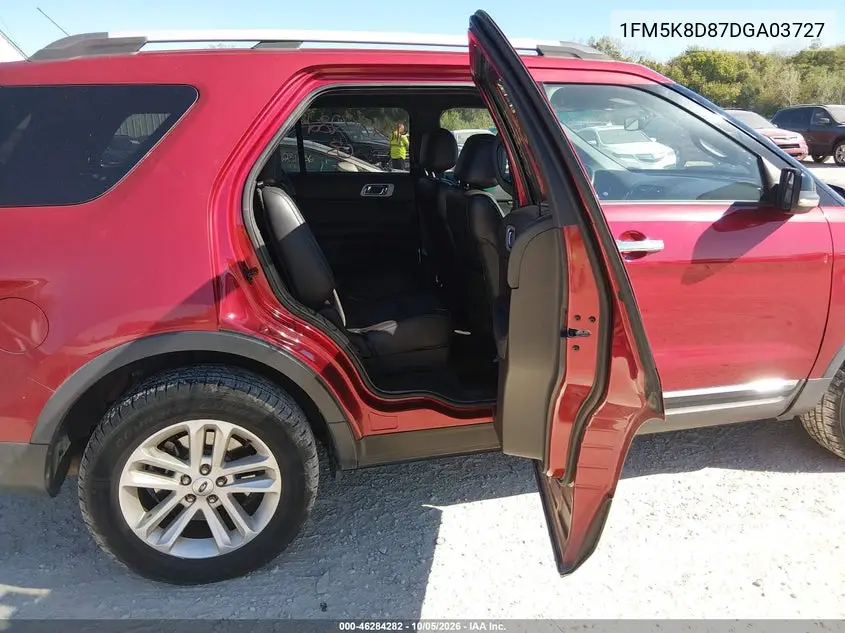 2013 FORD EXPLORER VIN 1FM5K8D87DGA03727 — фото 8