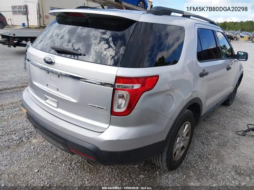 2013 FORD EXPLORER VIN 1FM5K7B80DGA20298 — фото 4