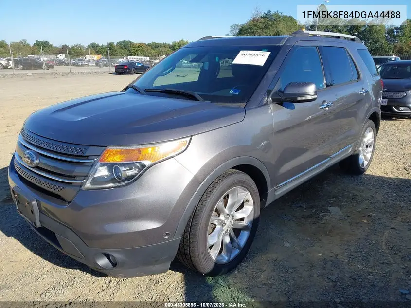 2013 FORD EXPLORER VIN 1FM5K8F84DGA44488 — фото 2