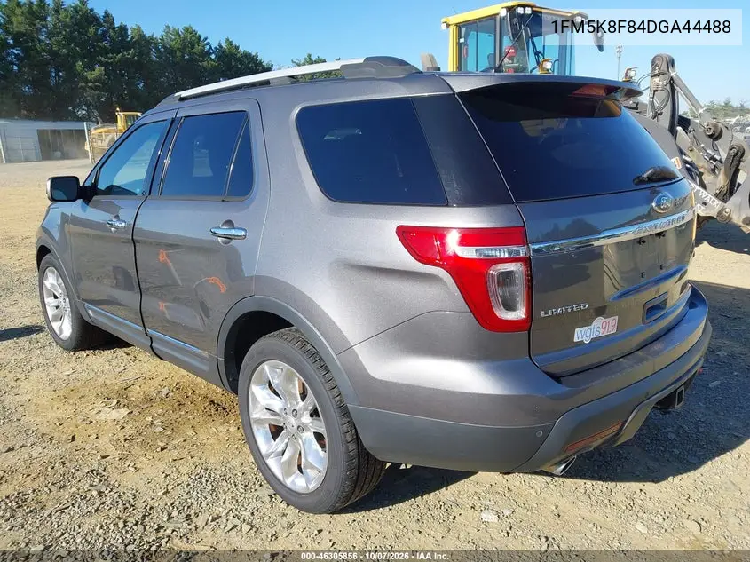 2013 FORD EXPLORER VIN 1FM5K8F84DGA44488 — фото 3
