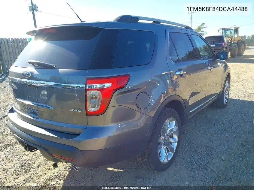 2013 FORD EXPLORER VIN 1FM5K8F84DGA44488 — фото 4