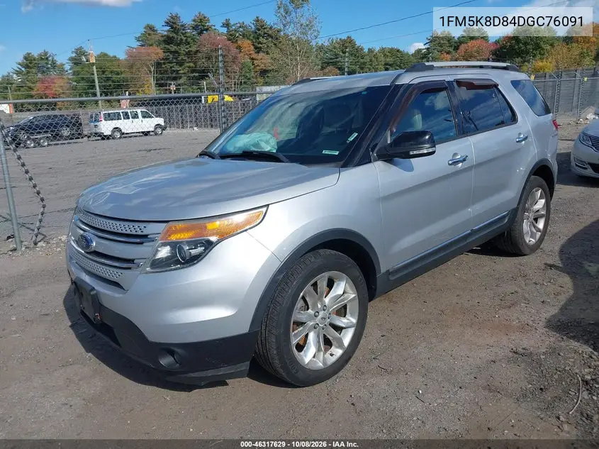 2013 FORD EXPLORER VIN 1FM5K8D84DGC76091 — фото 2