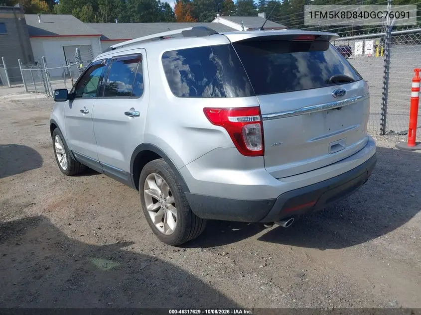 2013 FORD EXPLORER VIN 1FM5K8D84DGC76091 — фото 3