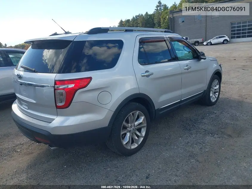2013 FORD EXPLORER VIN 1FM5K8D84DGC76091 — фото 4