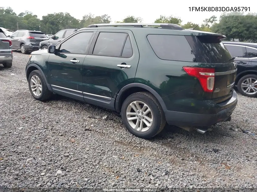 2013 FORD EXPLORER VIN 1FM5K8D83DGA95791 — фото 3