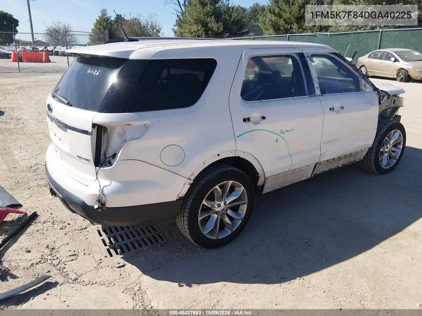 2013 FORD EXPLORER VIN 1FM5K7F84DGA40225 — фото 4