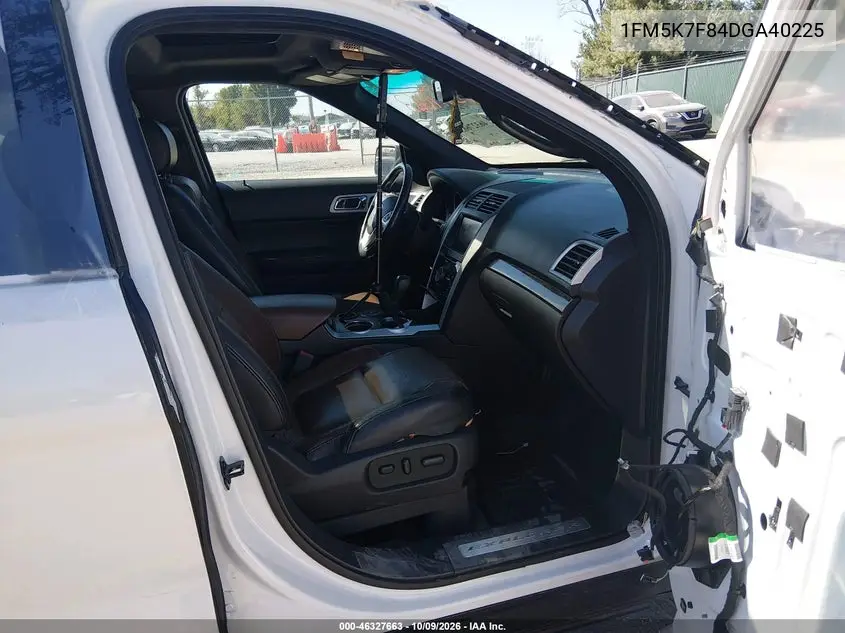 2013 FORD EXPLORER VIN 1FM5K7F84DGA40225 — фото 5