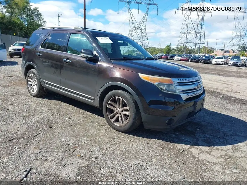 FORD EXPLORER 2013, VIN 1FM5K8D87DGC08979