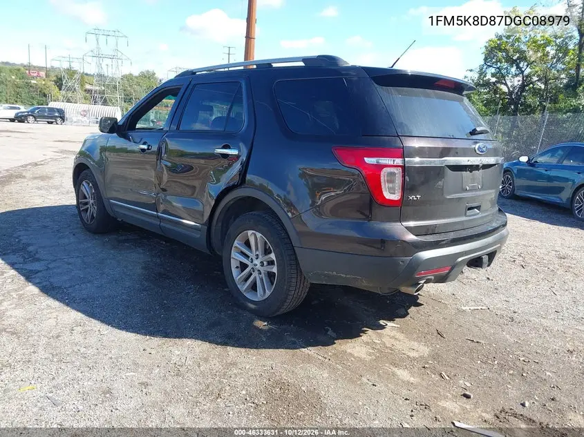 2013 FORD EXPLORER VIN 1FM5K8D87DGC08979 — фото 3