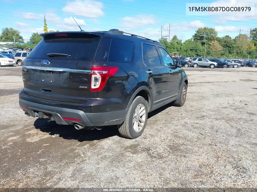 2013 FORD EXPLORER VIN 1FM5K8D87DGC08979 — фото 4