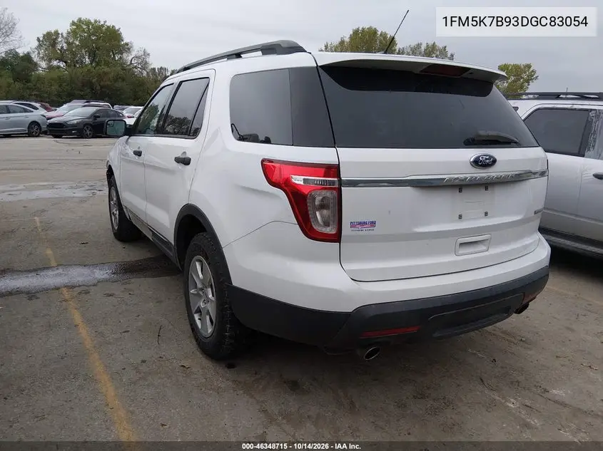 2013 FORD EXPLORER VIN 1FM5K7B93DGC83054 — фото 3