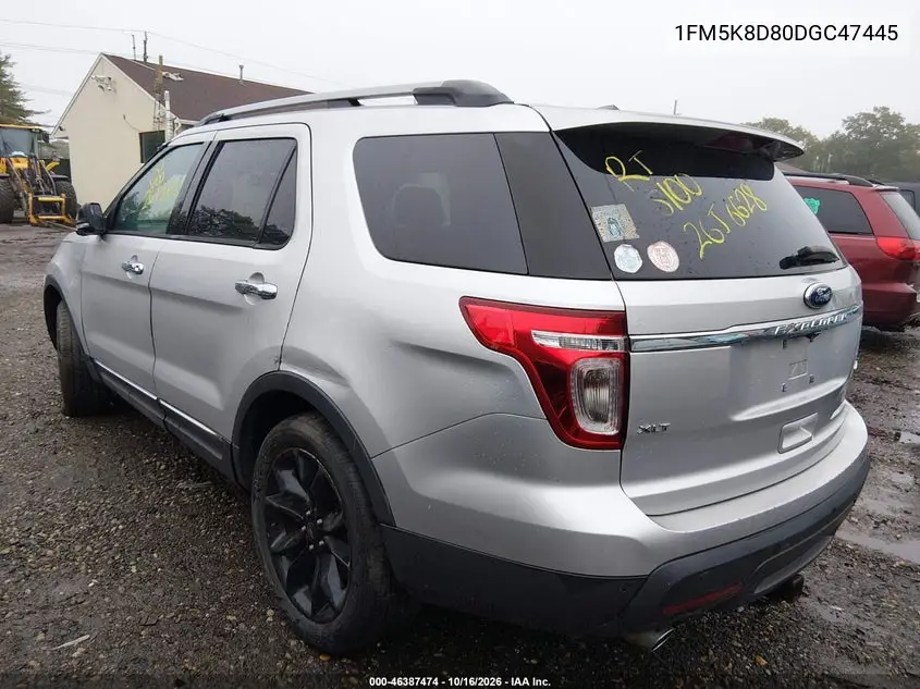 2013 FORD EXPLORER VIN 1FM5K8D80DGC47445 — фото 3