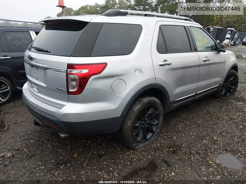 2013 FORD EXPLORER VIN 1FM5K8D80DGC47445 — фото 4