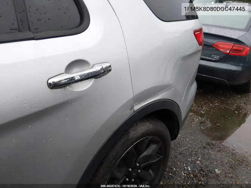 2013 FORD EXPLORER VIN 1FM5K8D80DGC47445 — фото 6