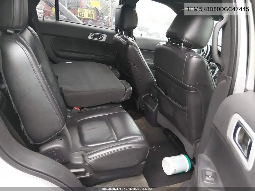 2013 FORD EXPLORER VIN 1FM5K8D80DGC47445 — фото 8