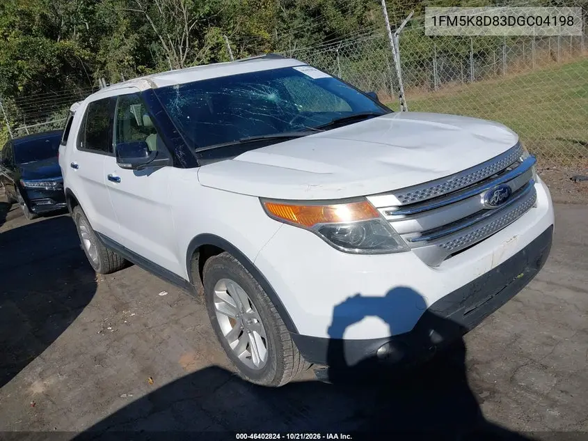 FORD EXPLORER 2013, VIN 1FM5K8D83DGC04198
