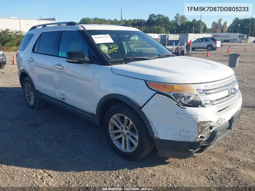 FORD EXPLORER 2013, VIN 1FM5K7D87DGB05233