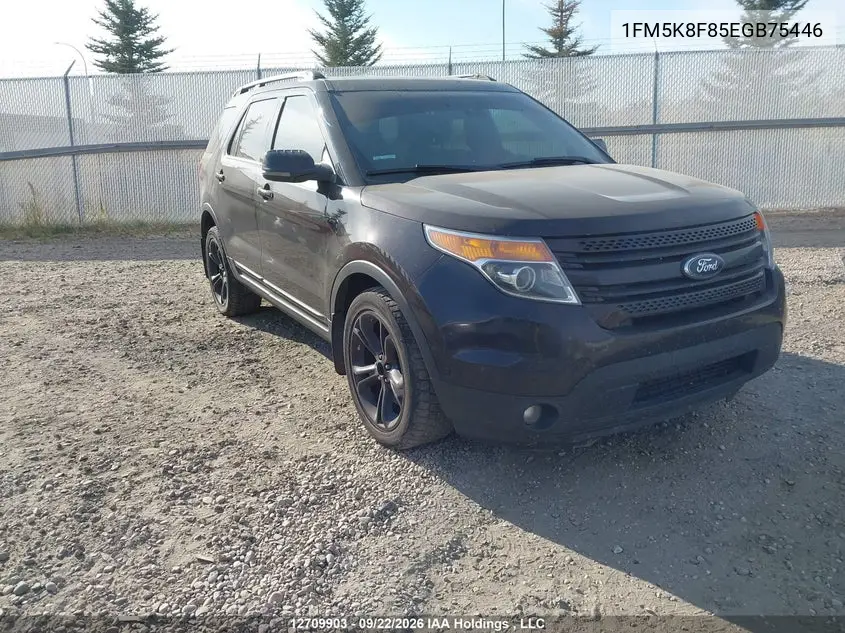 FORD EXPLORER 2014, VIN 1FM5K8F85EGB75446