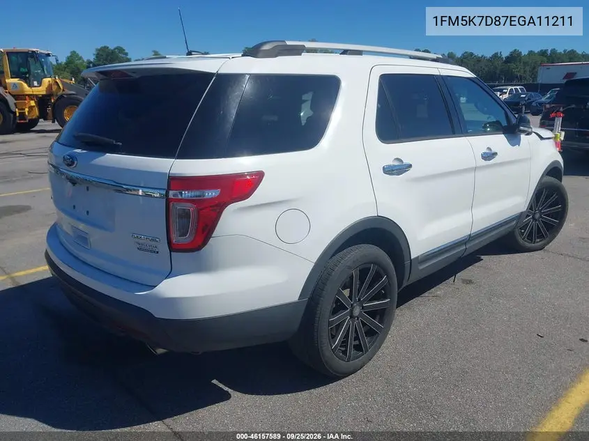 2014 FORD EXPLORER VIN 1FM5K7D87EGA11211 — фото 4