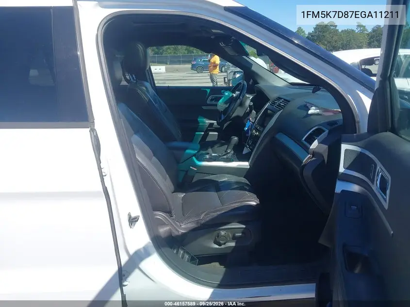 2014 FORD EXPLORER VIN 1FM5K7D87EGA11211 — фото 5