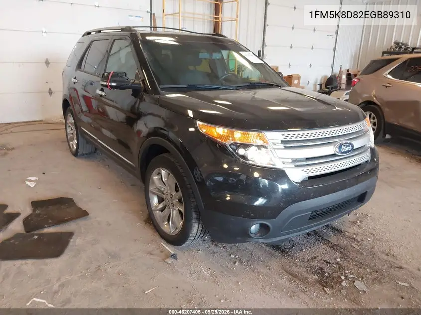 FORD EXPLORER 2014, VIN 1FM5K8D82EGB89310