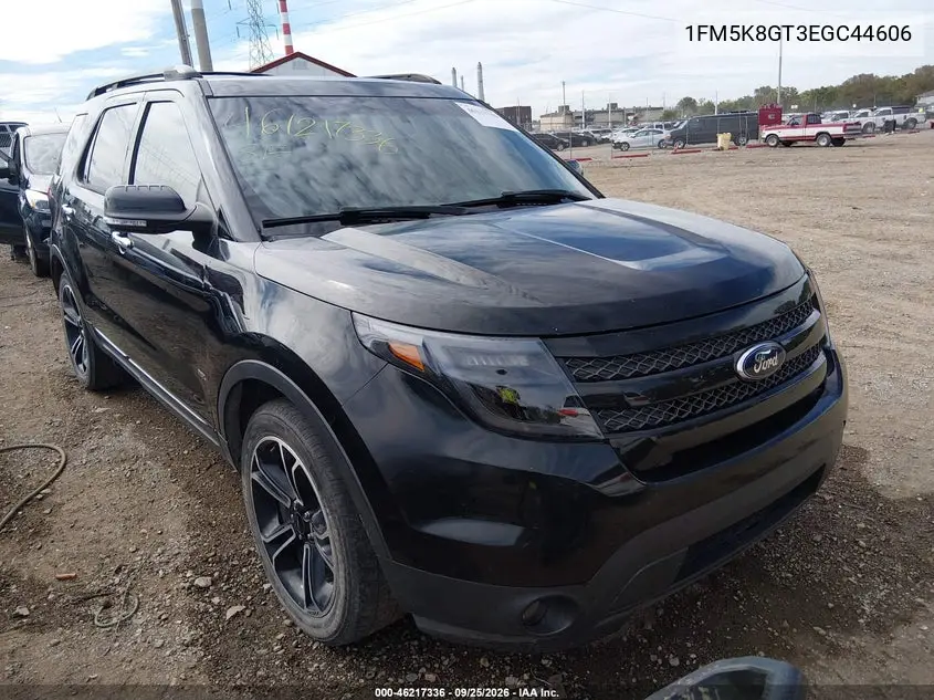 FORD EXPLORER 2014, VIN 1FM5K8GT3EGC44606