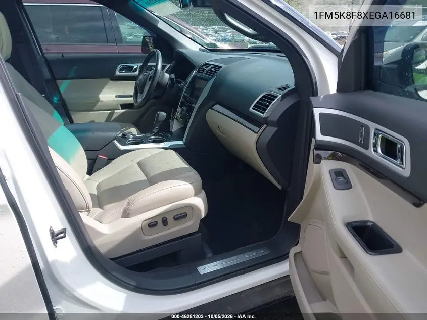 2014 FORD EXPLORER VIN 1FM5K8F8XEGA16681 — фото 5