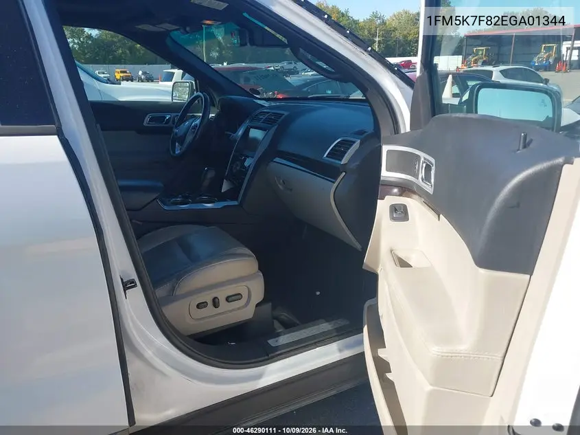 2014 FORD EXPLORER VIN 1FM5K7F82EGA01344 — фото 5