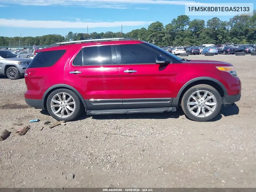 2014 FORD EXPLORER VIN 1FM5K8D81EGA52133 — фото 13