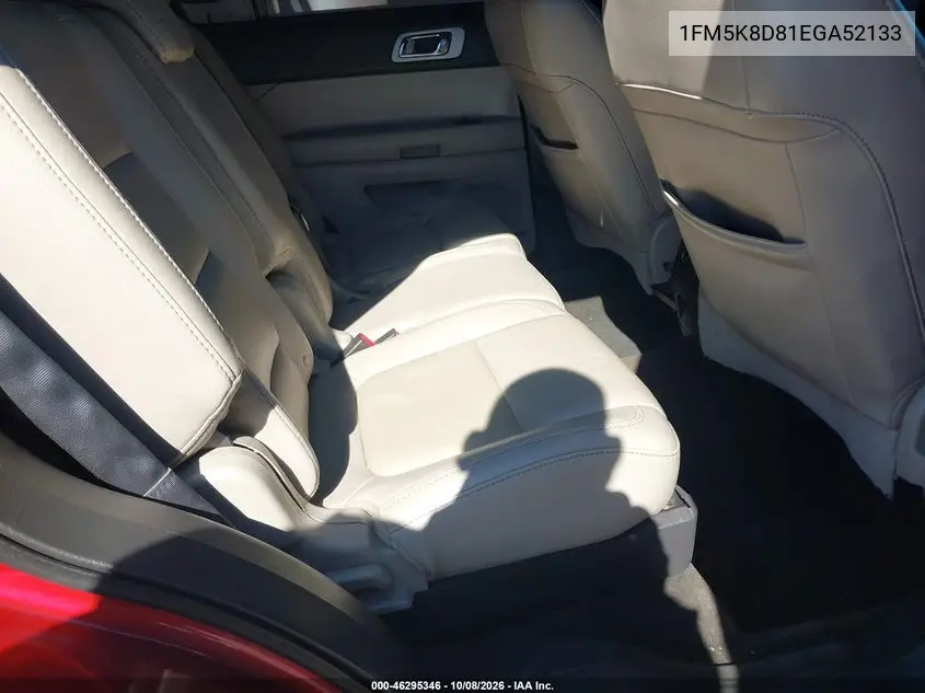 2014 FORD EXPLORER VIN 1FM5K8D81EGA52133 — фото 8