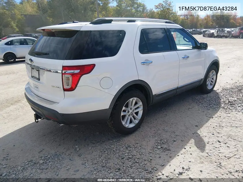 2014 FORD EXPLORER VIN 1FM5K7D87EGA43284 — фото 4